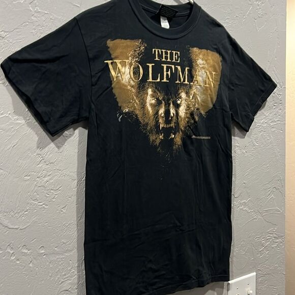 🔥🔥 “NWT” 2010 THE WOLFMAN Horror Movie Universal Monster Tee - Men Sz Small -N - Picture 5 of 7